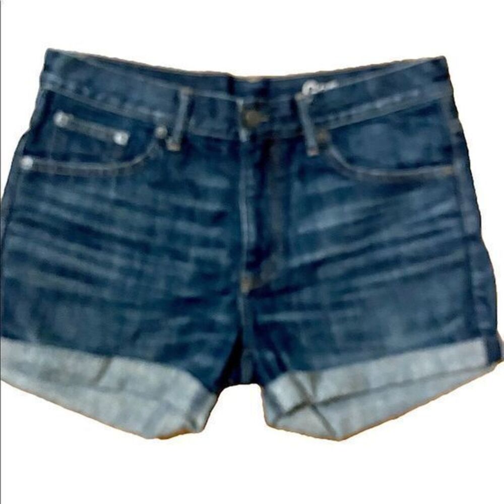 Gap Jean Short  -26 navy denim  distressed, cotton